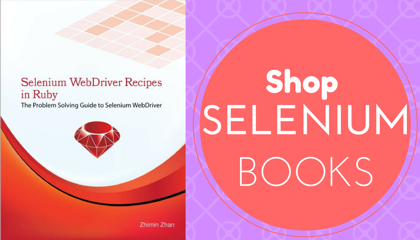 Shop Selenium Books